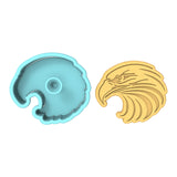 Eagle Head Cookie Cutter | Stamp | Stencil #2C Animals & Dinosaurs Cookie Cutter Lady 