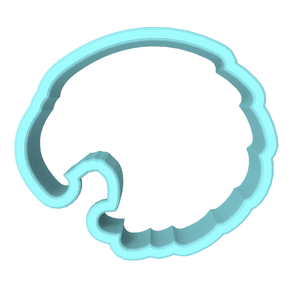 Eagle Head Cookie Cutter | Stamp | Stencil #2C Animals & Dinosaurs Cookie Cutter Lady MINI - 2 Inches (5cm) Cookie Cutter ONLY (Outline) 