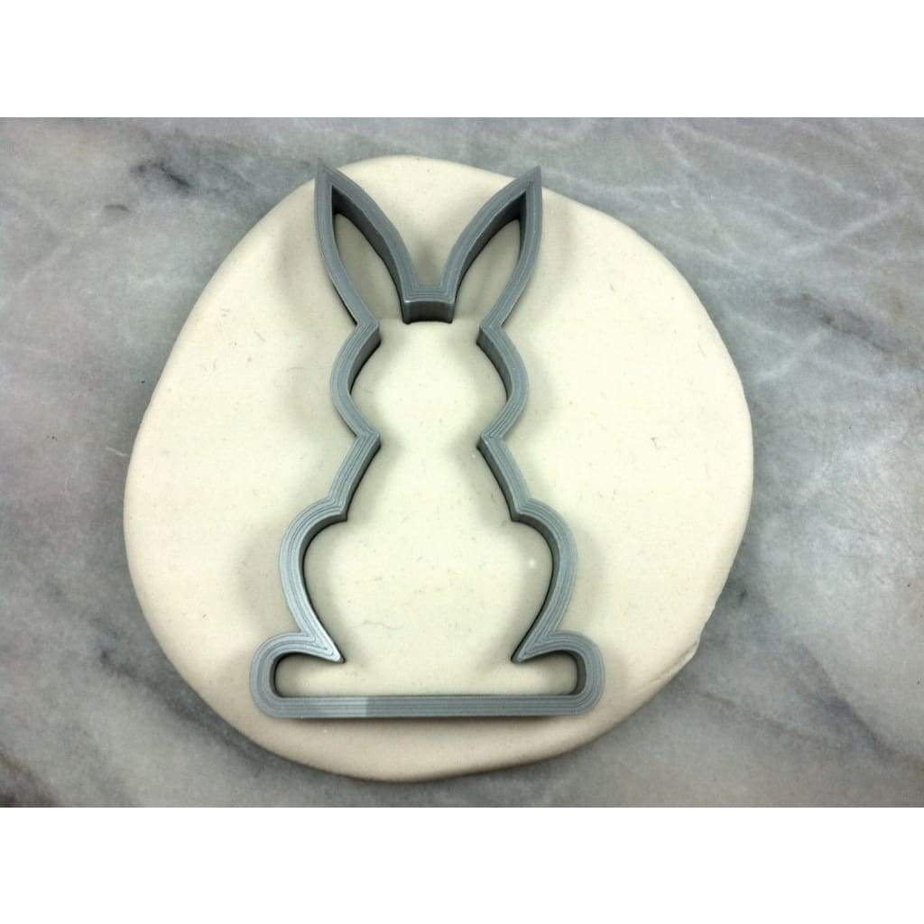 Easter Bunny Outline #1 Cookie Cutter - Easter / Spring / Flower