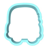 Easter Bunny Truck Butt Cookie Cutter | Stamp | Stencil #1 Animals & Dinosaurs Cookie Cutter Lady MINI - 2 Inches (5cm) Cookie Cutter ONLY (Outline) 