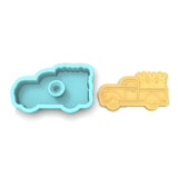 Easter Bunny Truck Cookie Cutter | Stamp | Stencil #1