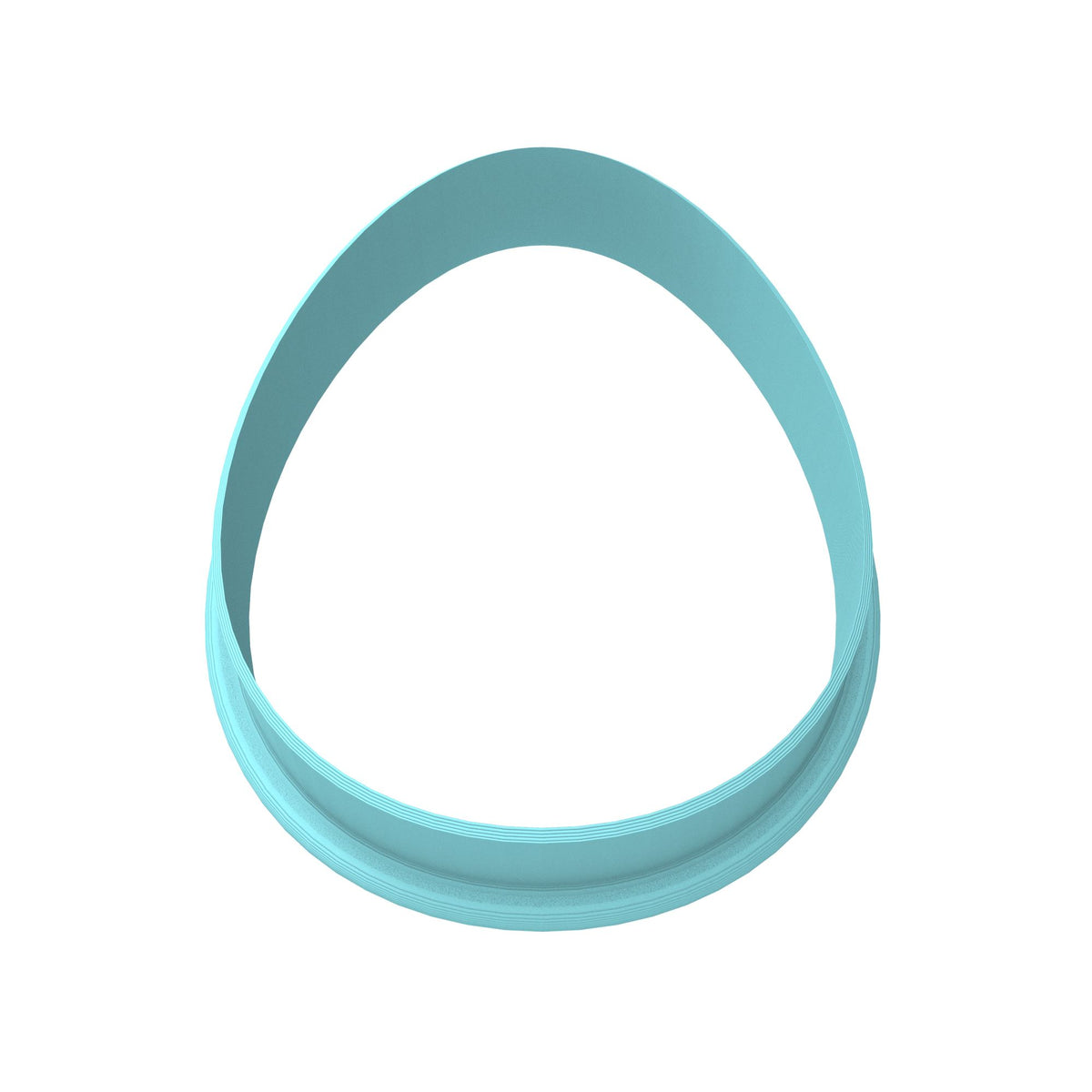 Easter Egg Cookie Cutter  Stamp & Outline #4