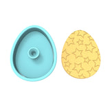 Easter Egg Cookie Cutter  Stamp & Outline #4