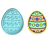 Easter Egg Cookie Cutter  Stamp & Outline #5