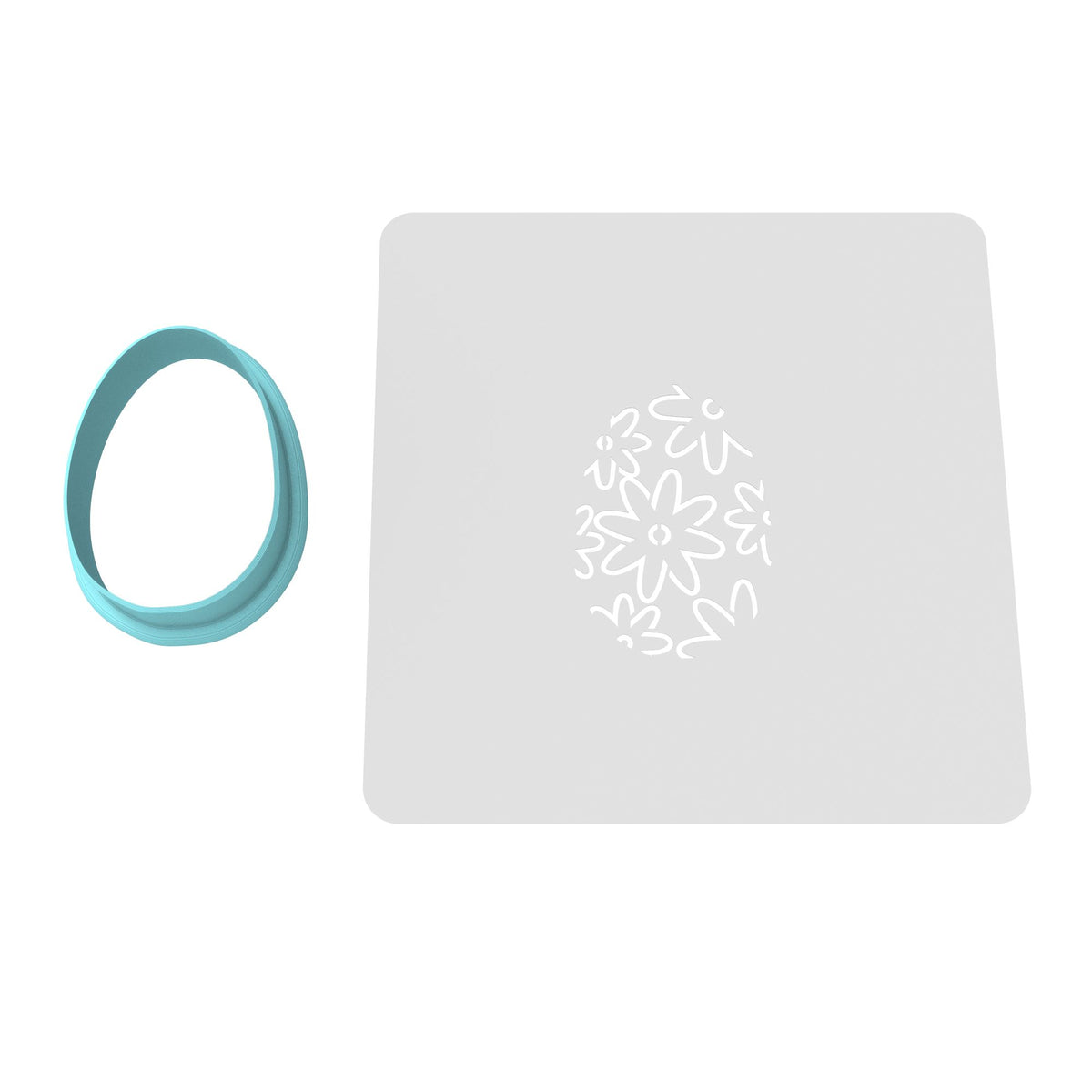 Easter Egg Detailed #3 Cookie Cutter