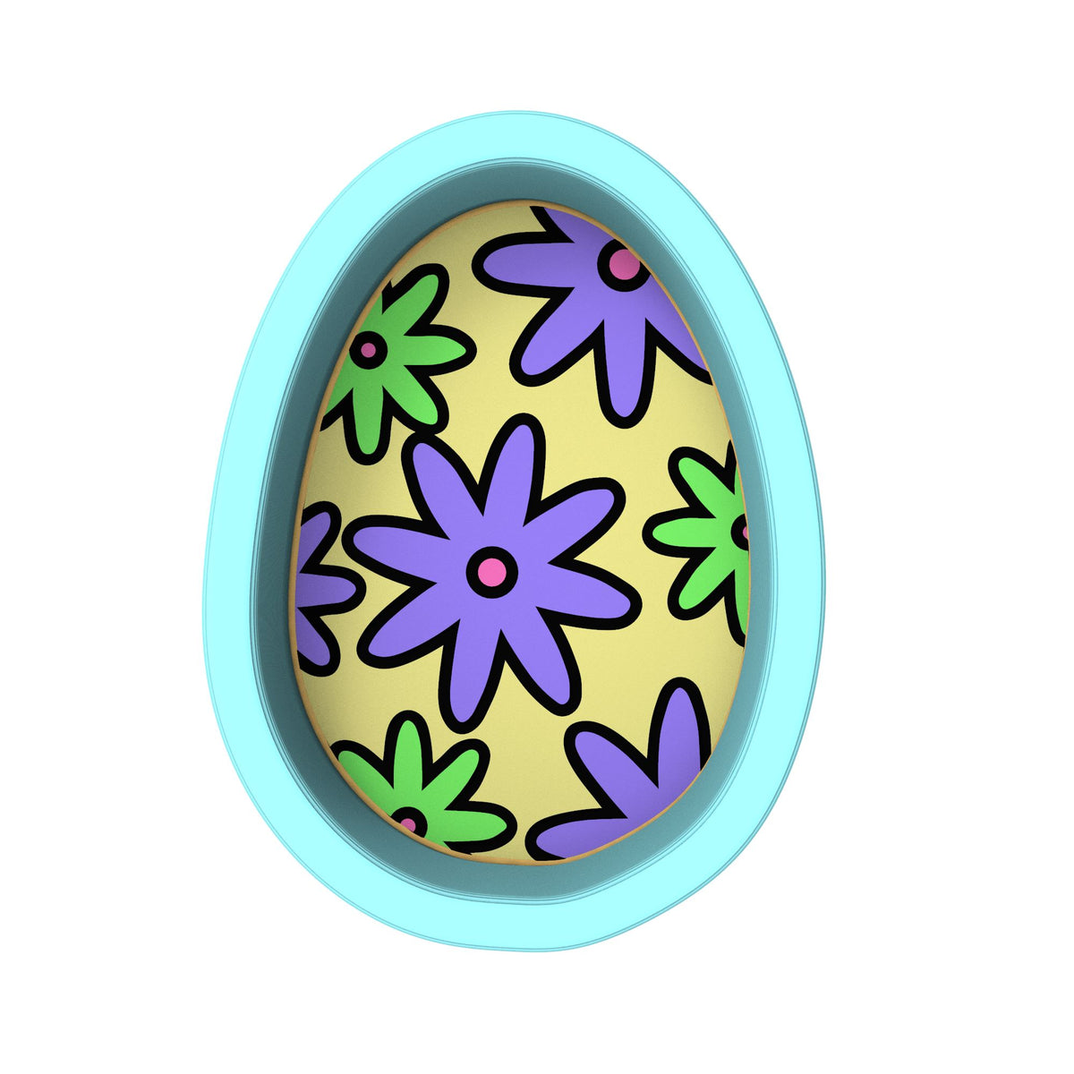 Easter Egg Detailed #3 Cookie Cutter