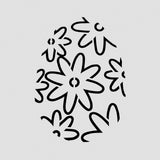 Easter Egg Detailed #3 Cookie Cutter