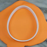 Easter Egg Outline Cookie Cutter - Easter / Spring / Flower