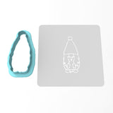 Easter Gnome Chocolate Bunny Cookie Cutter | Stamp | Stencil #1