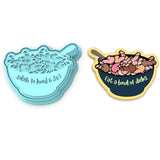 Eat a Bowl of Dicks Cookie Cutter | Stamp | Stencil