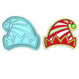Elf Hat Cookie Cutter | Stamp | Stencil #1
