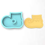 Elf Shoe Cookie Cutter | Stamp | Stencil #1 Xmas / Winter / NYE Cookie Cutter Lady 