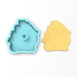 Engagement Cookie Cutter | Stamp | Stencil #1