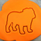 English Bulldog Cookie Cutter Dogs & Cats Cookie Cutter Lady 