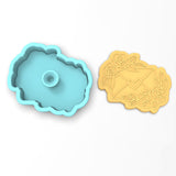 Envelope Flower Heart Cookie Cutter | Stamp | Stencil #1