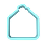 Envelope Hearts Cookie Cutter | Stamp | Stencil #1 Wedding / Baby / V Day Cookie Cutter Lady MINI - 2 Inches (5cm) Cookie Cutter ONLY (Outline) 