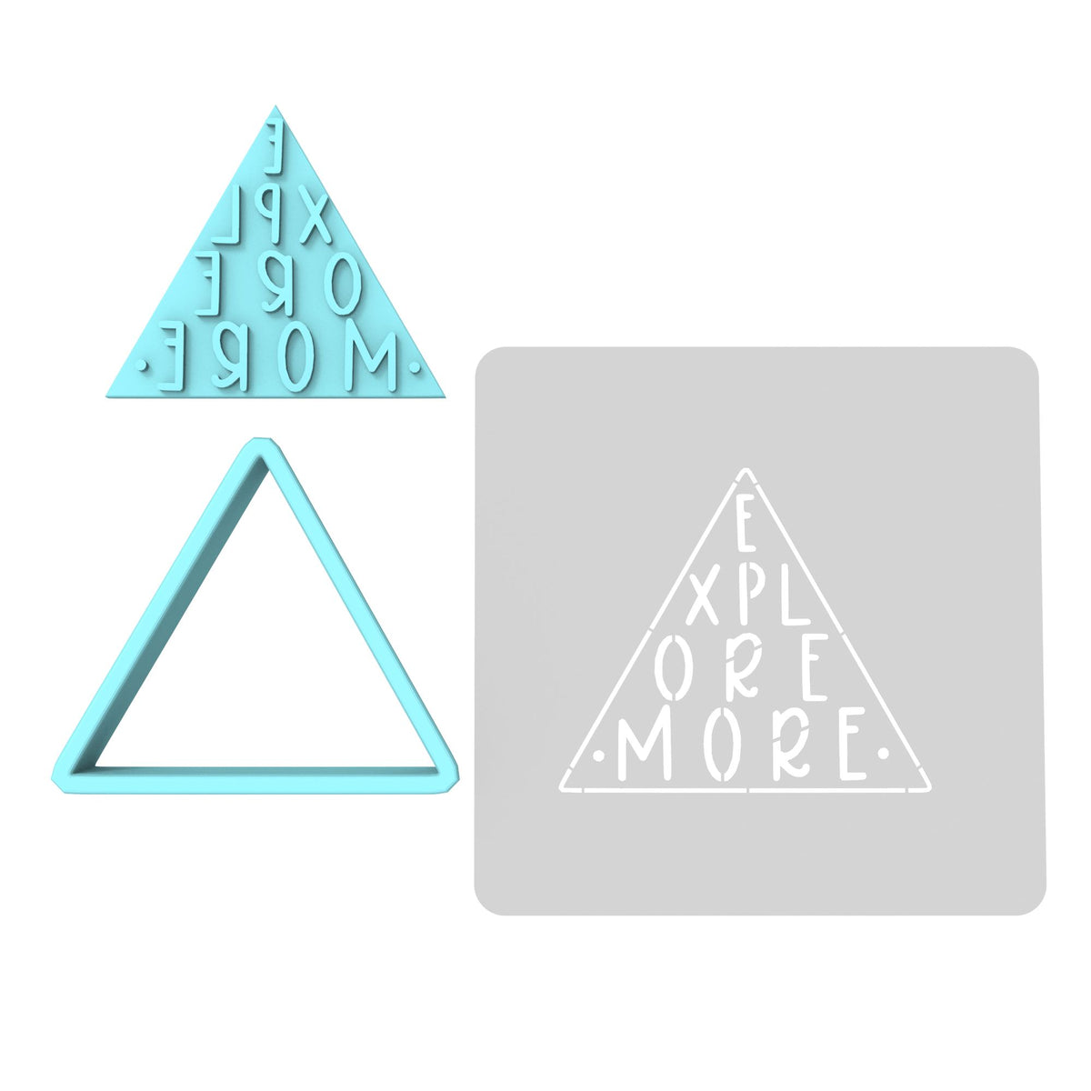 Explore More Cookie Cutter | Stamp | Stencil #1 Boys/ Army / Outdoorsman Cookie Cutter Lady 