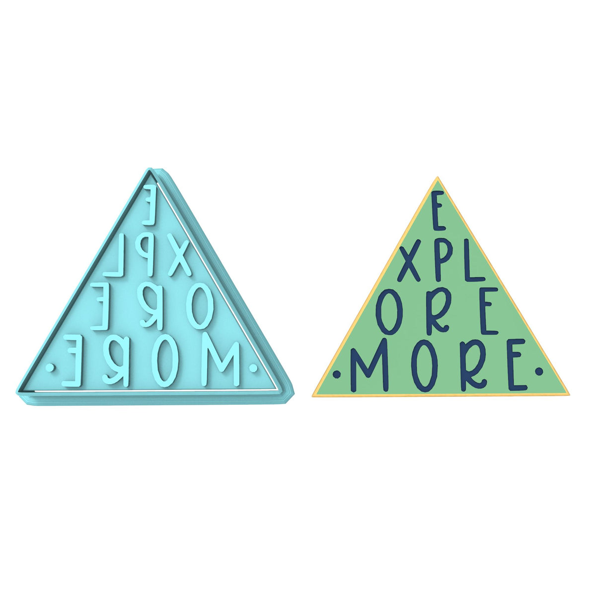 Explore More Cookie Cutter | Stamp | Stencil #1 Boys/ Army / Outdoorsman Cookie Cutter Lady 2 Inch Small Cupcake Cutter + Stamp No