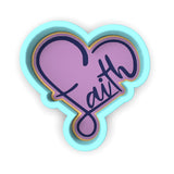 Faith Cookie Cutter | Stamp | Stencil #1