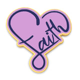 Faith Cookie Cutter | Stamp | Stencil #1