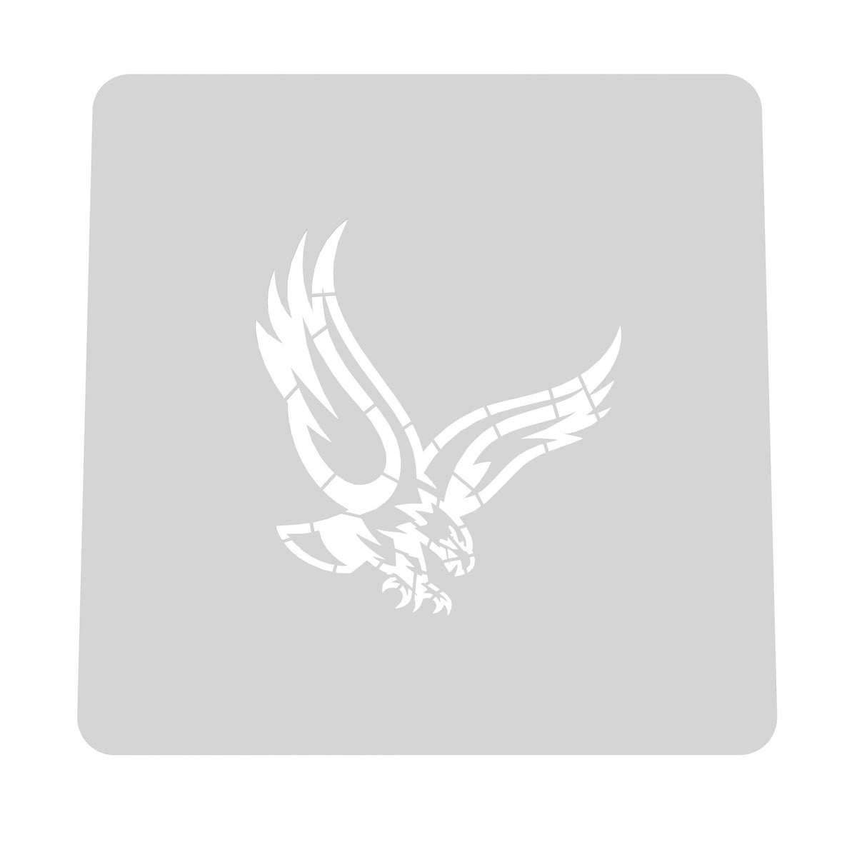 Falcon Eagle Hawk Cookie Cutter | Stamp | Stencil #1 Animals & Dinosaurs Cookie Cutter Lady MINI - 2 Inches (5cm) Stencil ONLY 