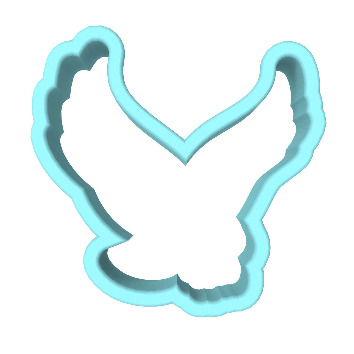 Falcon Eagle Hawk Cookie Cutter | Stamp | Stencil #1 Animals & Dinosaurs Cookie Cutter Lady MINI - 2 Inches (5cm) Cookie Cutter ONLY (Outline) 