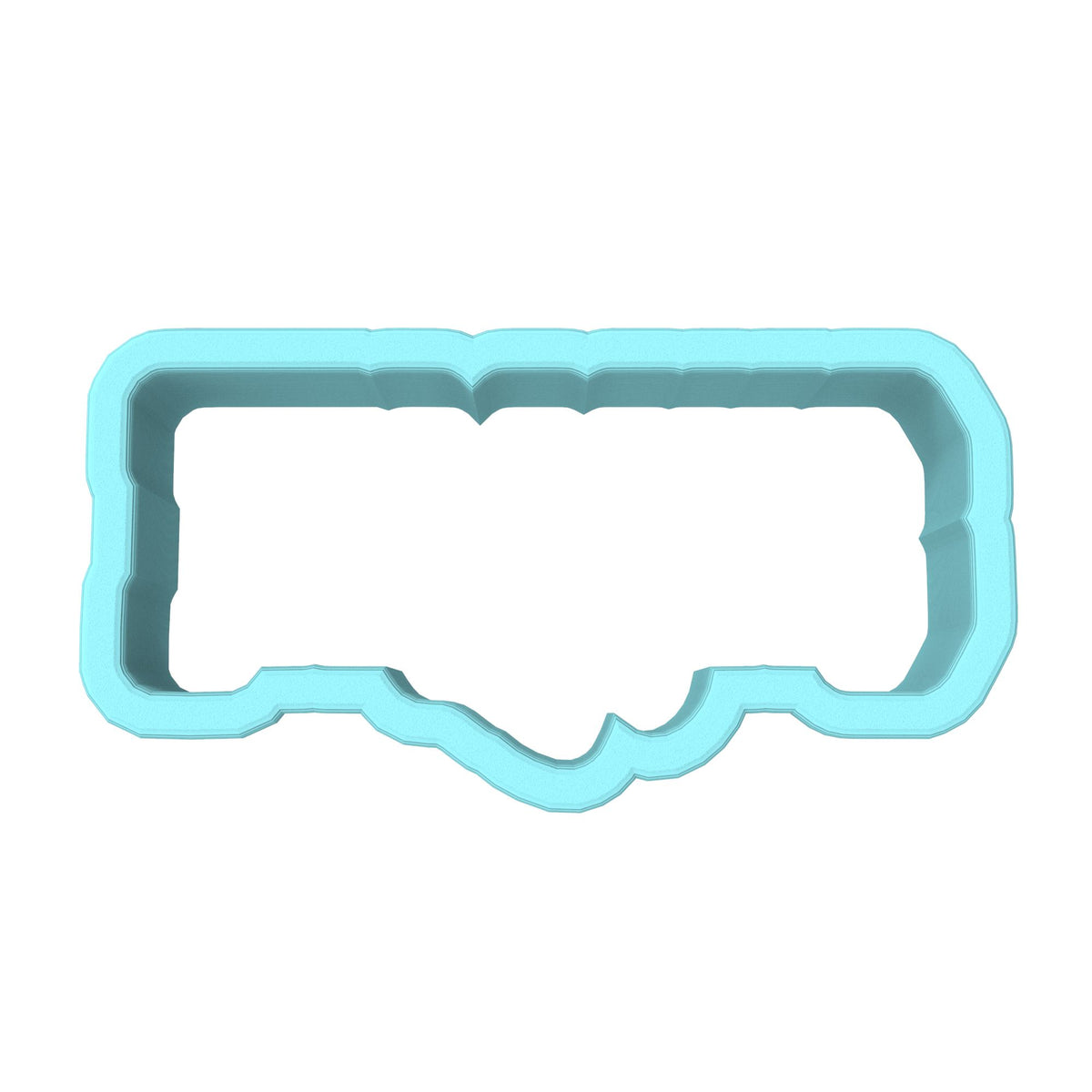 Falcons Word Cookie Cutter | Stamp | Stencil #1 Animals & Dinosaurs Cookie Cutter Lady 