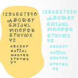 Fancy Cartoon Cookie Stamps Set - Letters & Numbers Letters/ Numbers/ Shapes Cookie Cutter Lady