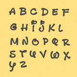 Fancy Cartoon Cookie Stamps Set - Letters & Numbers Letters/ Numbers/ Shapes Cookie Cutter Lady 1.5in Lower Case