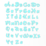 Fancy Cartoon Cookie Stamps Set - Letters & Numbers Letters/ Numbers/ Shapes Cookie Cutter Lady