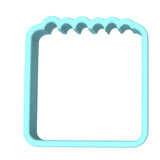 February 14 Calendar Cookie Cutter | Stamp | Stencil #1 Wedding / Baby / V Day Cookie Cutter Lady MINI - 2 Inches (5cm) Cookie Cutter ONLY (Outline) 