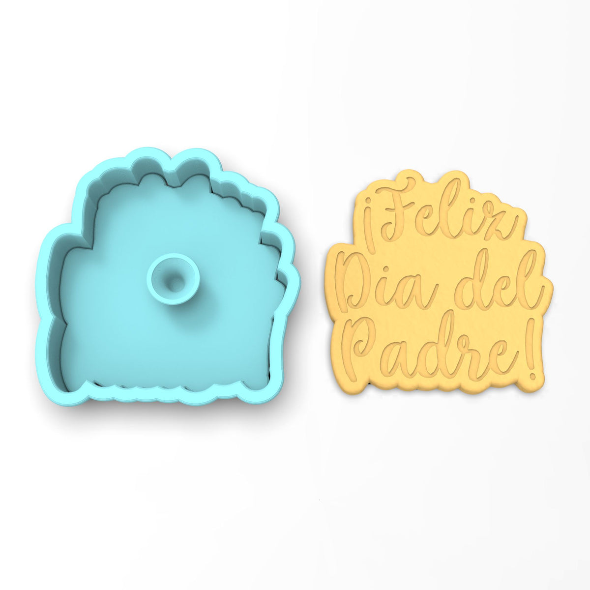 Feliz Dia Del Padre Cookie Cutter | Stamp | Stencil #1
