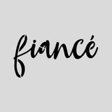 Fiance Cookie Cutter | Stamp | Stencil #1