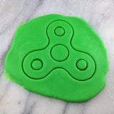 Fidget Spinner Cookie Cutter  Outline & Stamp