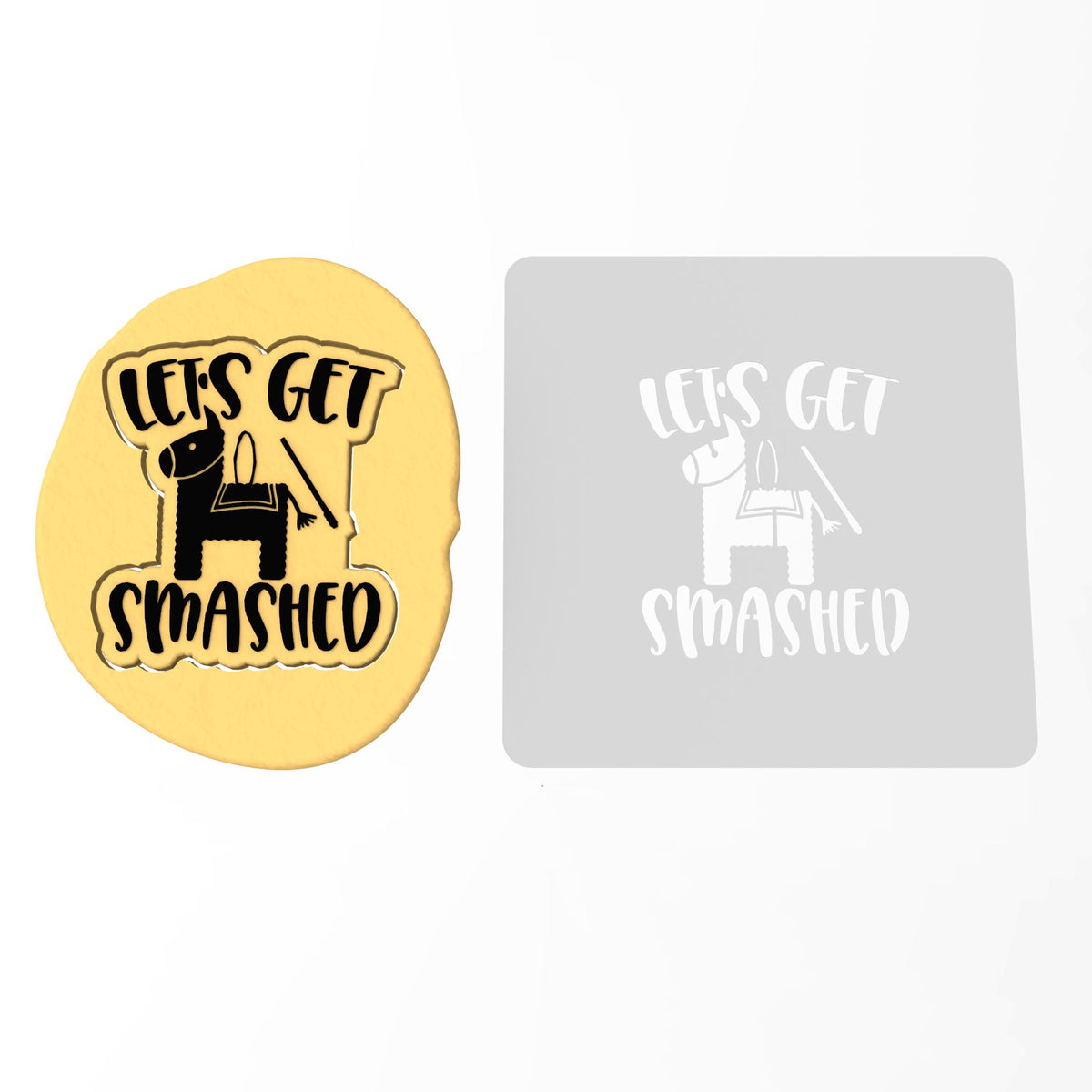 Fiesta Cookie Cutter | Stamp | Stencil #1