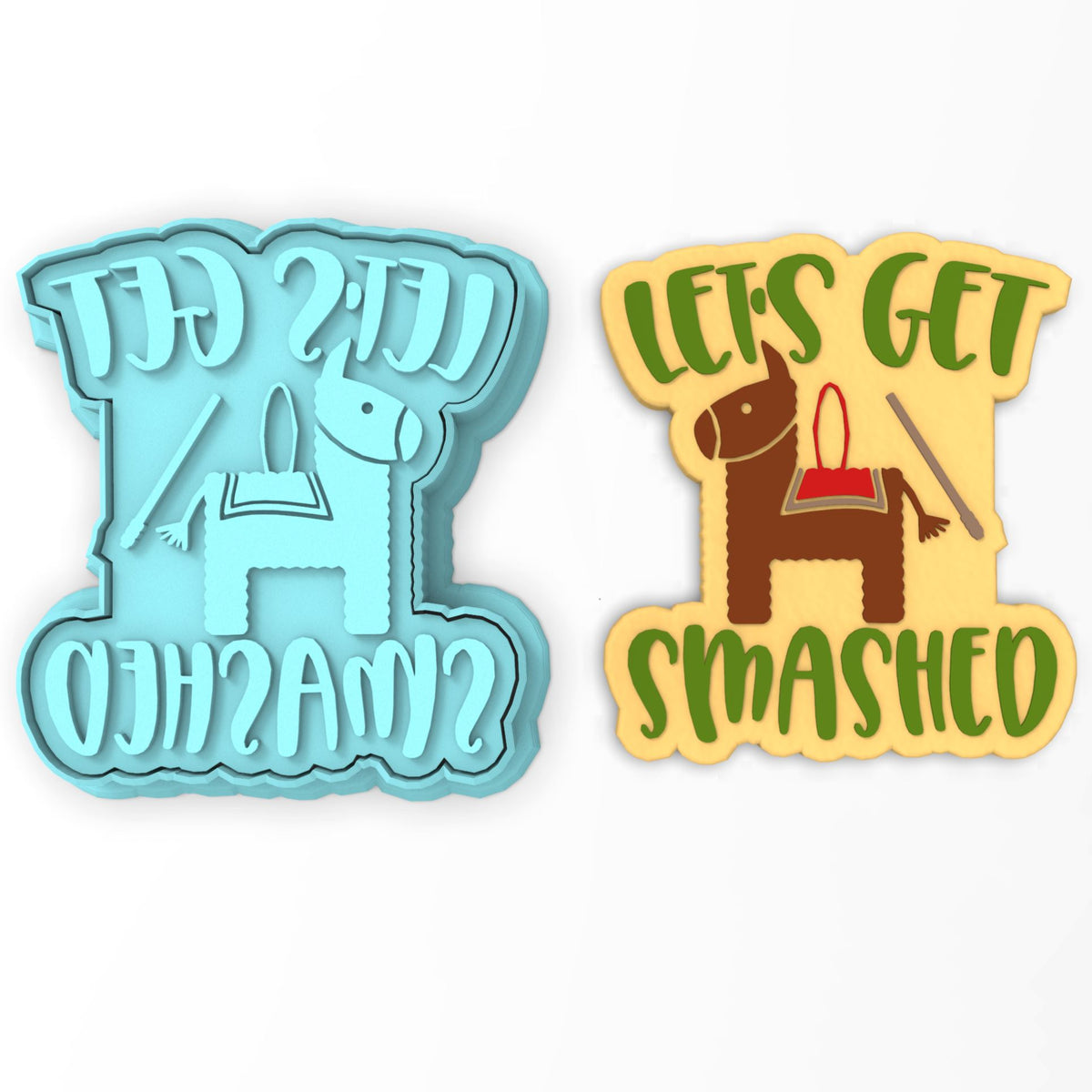 Fiesta Cookie Cutter | Stamp | Stencil #1