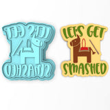 Fiesta Cookie Cutter | Stamp | Stencil #1