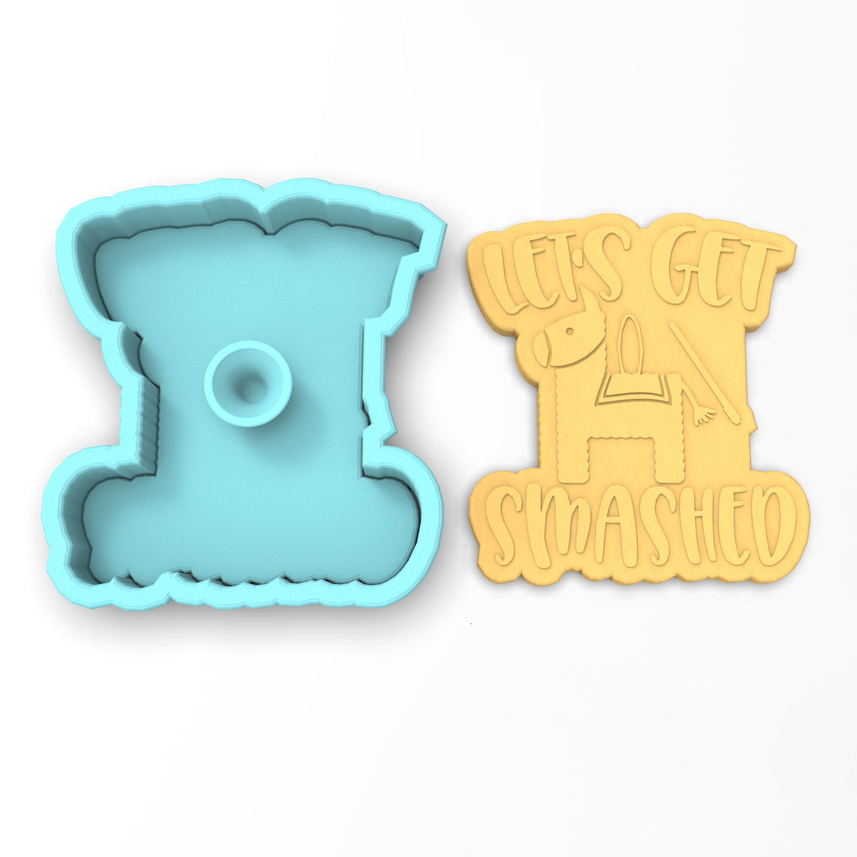 Fiesta Cookie Cutter | Stamp | Stencil #1