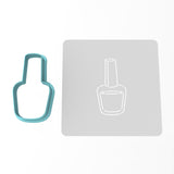 Fingernail Polish Cookie Cutter | Stamp | Stencil #1