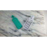 Firecracker Cookie Cutter  Stamp & Outline #2