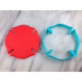 Firefighter Emblem Shield Cookie Cutter Outline #1 Boys/ Army / Outdoorsman Cookie Cutter Lady 