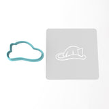 Firefighter Helmet Cookie Cutter | Stamp | Stencil #1