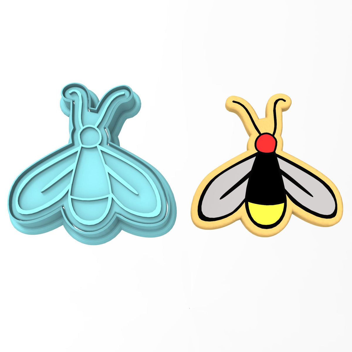Firefly Cookie Cutter | Stamp | Stencil #2