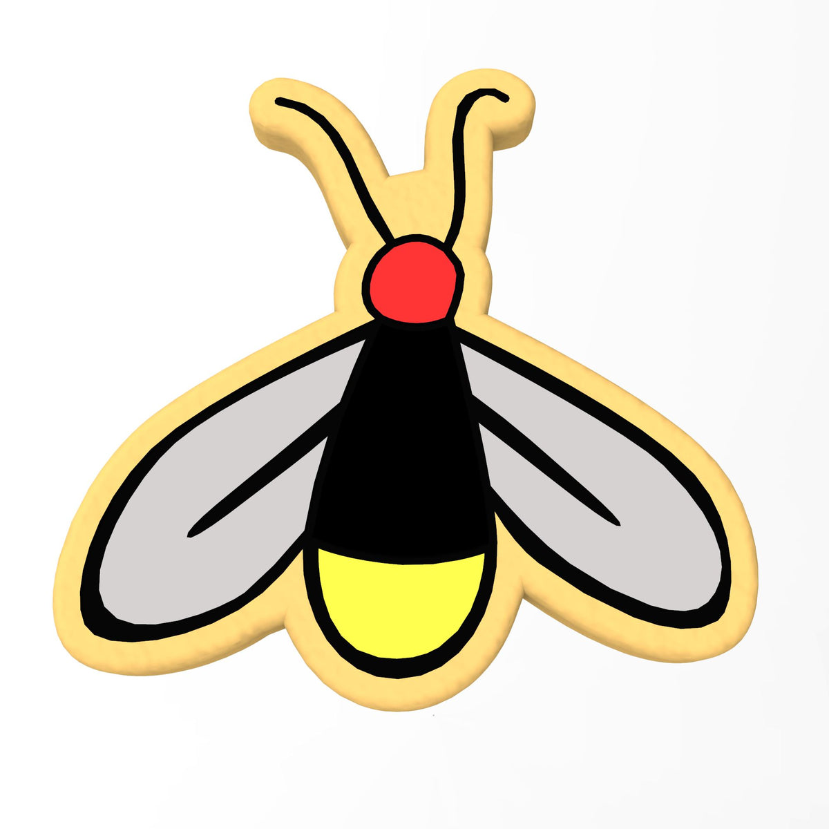 Firefly Cookie Cutter | Stamp | Stencil #2