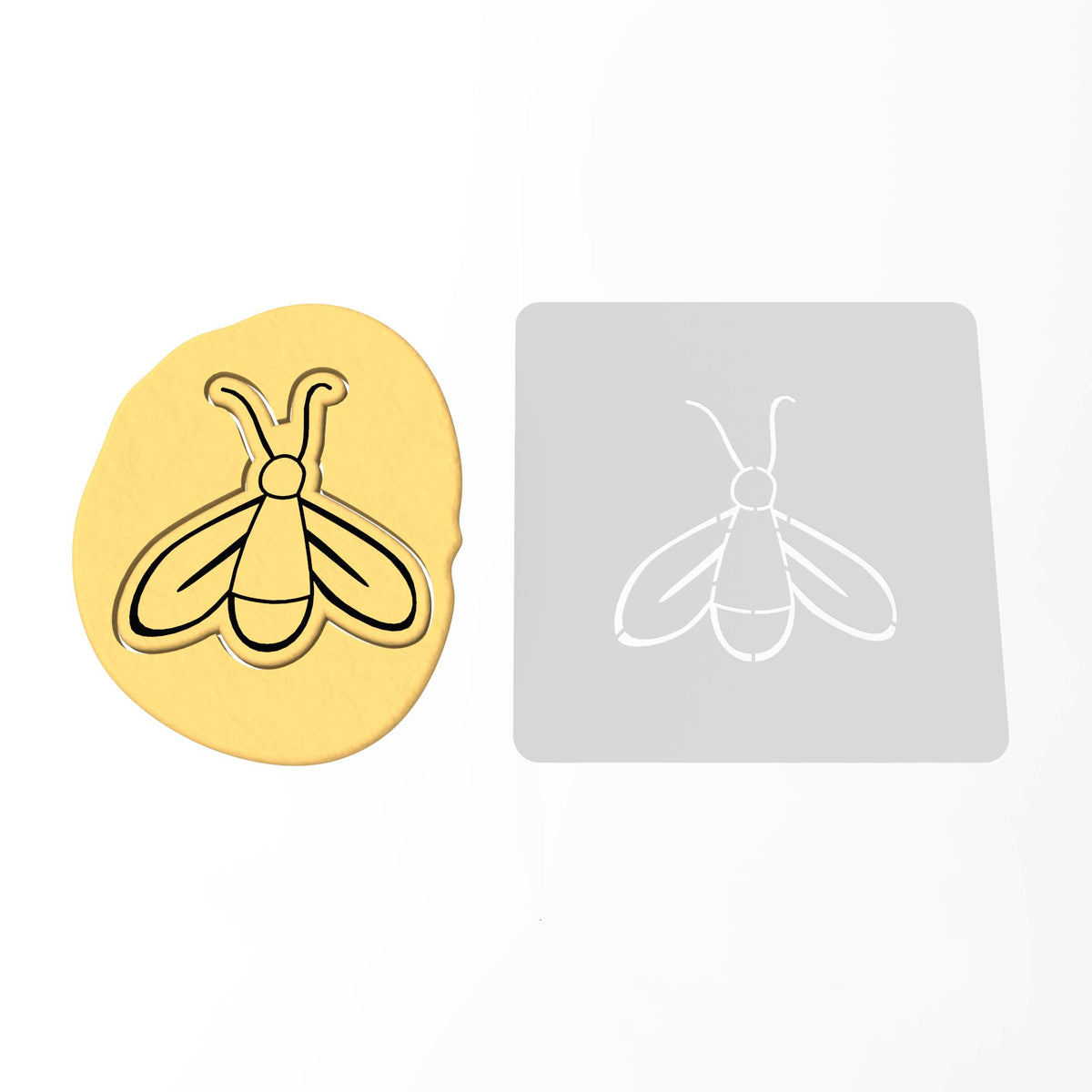 Firefly Cookie Cutter | Stamp | Stencil #2