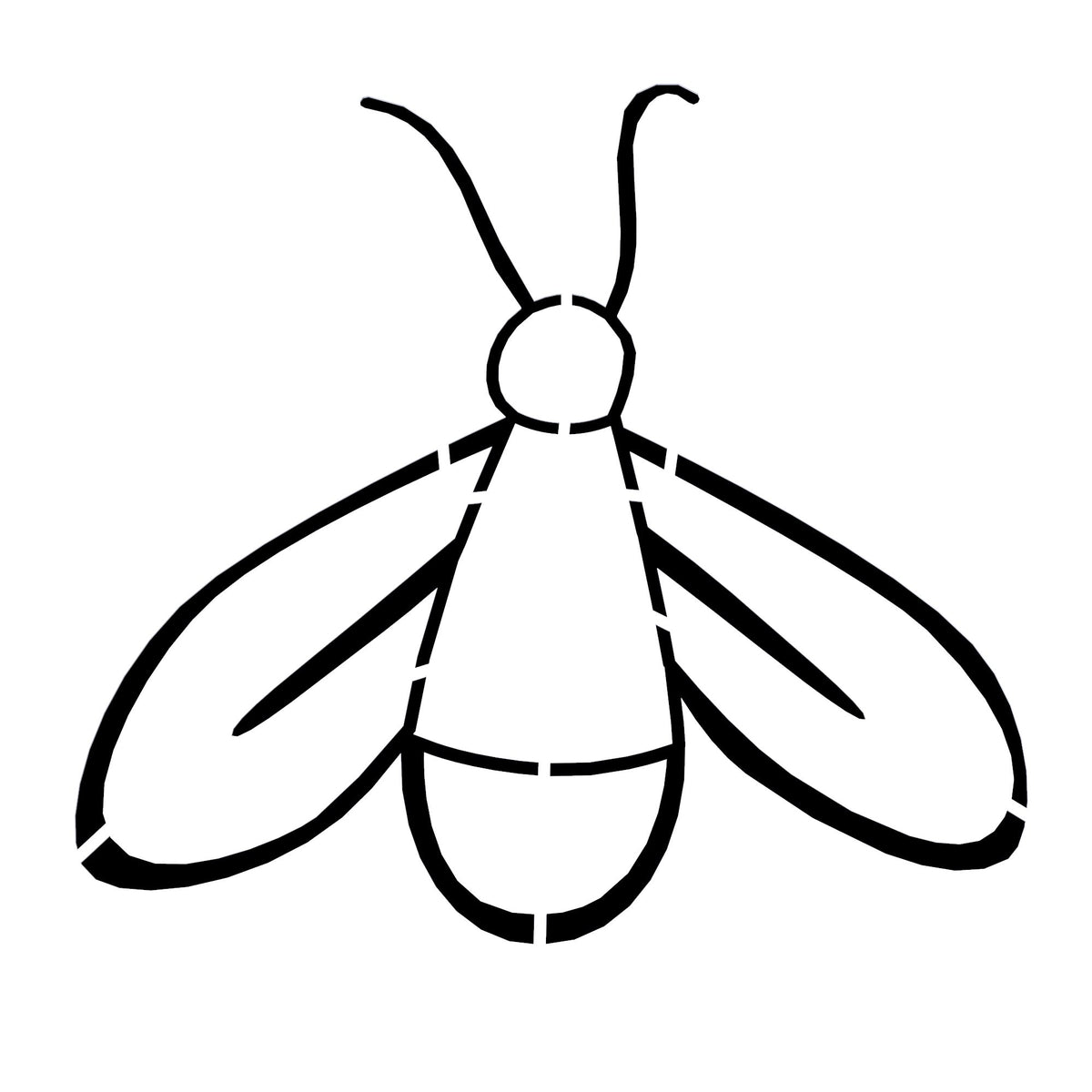 Firefly Cookie Cutter | Stamp | Stencil #2