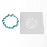 Firework Cookie Cutter | Stamp | Stencil #2