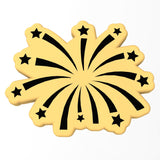 Firework Cookie Cutter | Stamp | Stencil #3