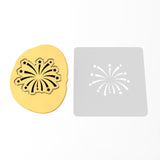 Firework Cookie Cutter | Stamp | Stencil #3