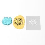 Firework Cookie Cutter | Stamp | Stencil #3